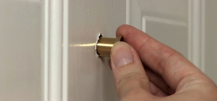 peephole door repair in Placentia